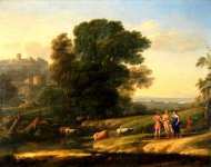 Claude - Landscape with Cephalus and Procris reunited by Diana